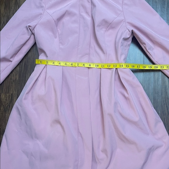 EUC RainSisters RARE Full Circle fit and flare pink Raincoat M - Picture 10 of 16